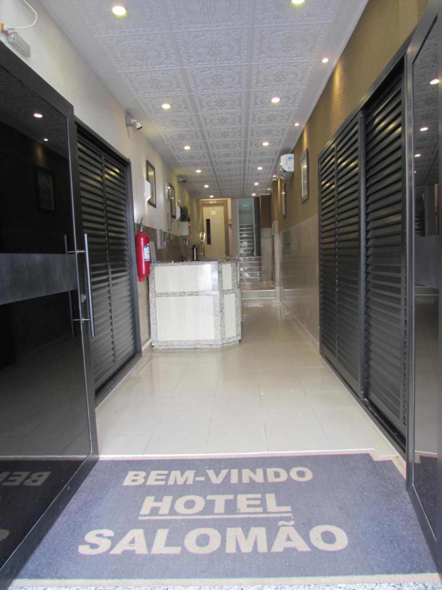 סאו פאולו Hotel Salomao - Proximo A 25 De Marco, Bom Retiro, Bras E Rua Santa Efigenia, A 2 Minutos Do Mirante Sampa Sky E Pista De Skate Anhangabau מראה חיצוני תמונה